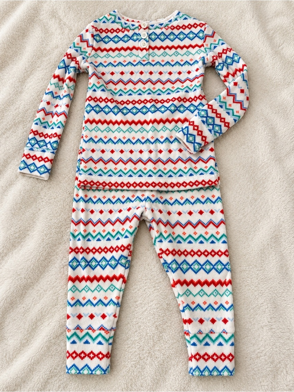 Wondershop Fair Isle Holiday Pajama Set 18M